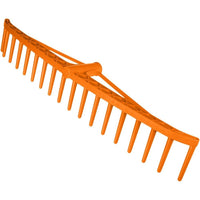 Topex 95-044 rastrello rinforzat ato, plastica, 640x100mm ds