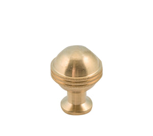 pomolo a palla mm.70 in ottone lucido spazzolato fil.12ma cod:ferx.37165