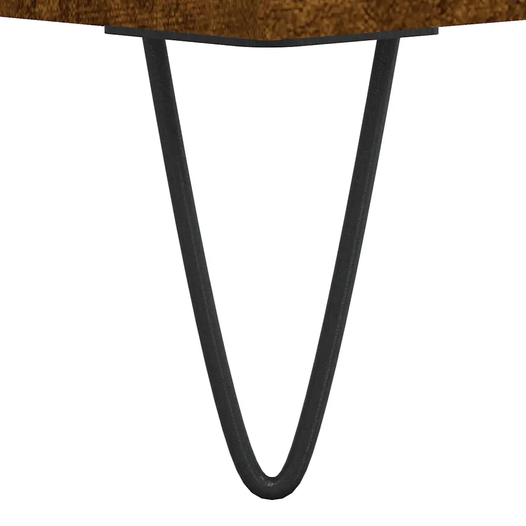 Mobile Porta Dischi Rovere Fumo 100x38x48 cm Legno Multistrato CFW7828511