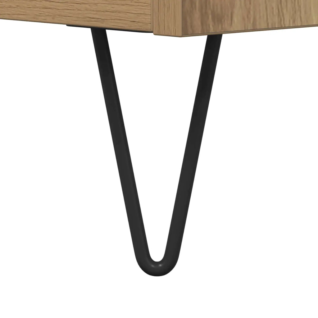 Credenza con cassetto Rovere artigianale 69,5 x 34 x 90 cm 881496