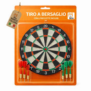 Akitaink Tiro al Bersaglio 36 cm con 6 Freccette
