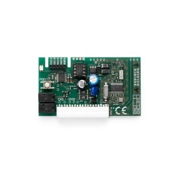 RICEVITORE UNIVERSALE 433,92 MHZ 2 CANALI AD INNESTO BENINCA' ONE.2WI 9673102