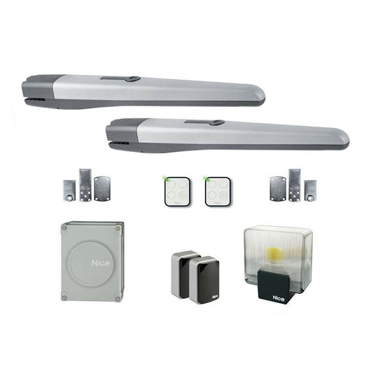 KIT SET AUTOMAZIONE CANCELLI ANTA BATTENTE ANTE FINO 3 MT 24V VDC TOONA4024KCE