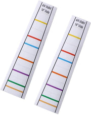 Guida per le Corde di Viola Set da 2 pezzi - Etichette di Posizione Transparenti - Accessorio per Viola - Compatibile con Viola 4/4 - Materiali in Plastica - Duraturo e Facile da Montare - Posizione delle Corde
