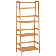 Libreria scala a 4 livelli in bamb¨´ ¨C zephmum ¨C 48x31.5x120 cm