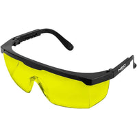 Topex 97-506 occhiali di sicurez ezza, lenti gialle, aste regolab