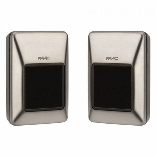 XP 30B XP30B XP INOX COPPIA FOTOCELLULE DA PARETE FAAC 7851061 AUTOMAZIONE