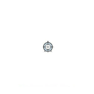 ADATTATORE TONDO 50X2 RUOTA PER ERA M Ø 45 MM NICE 515.25005 AUTOMAZIONE NUOVO