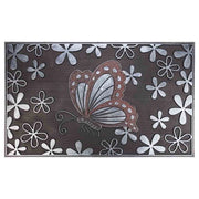 Tappeto di gomma farfalla 45x75