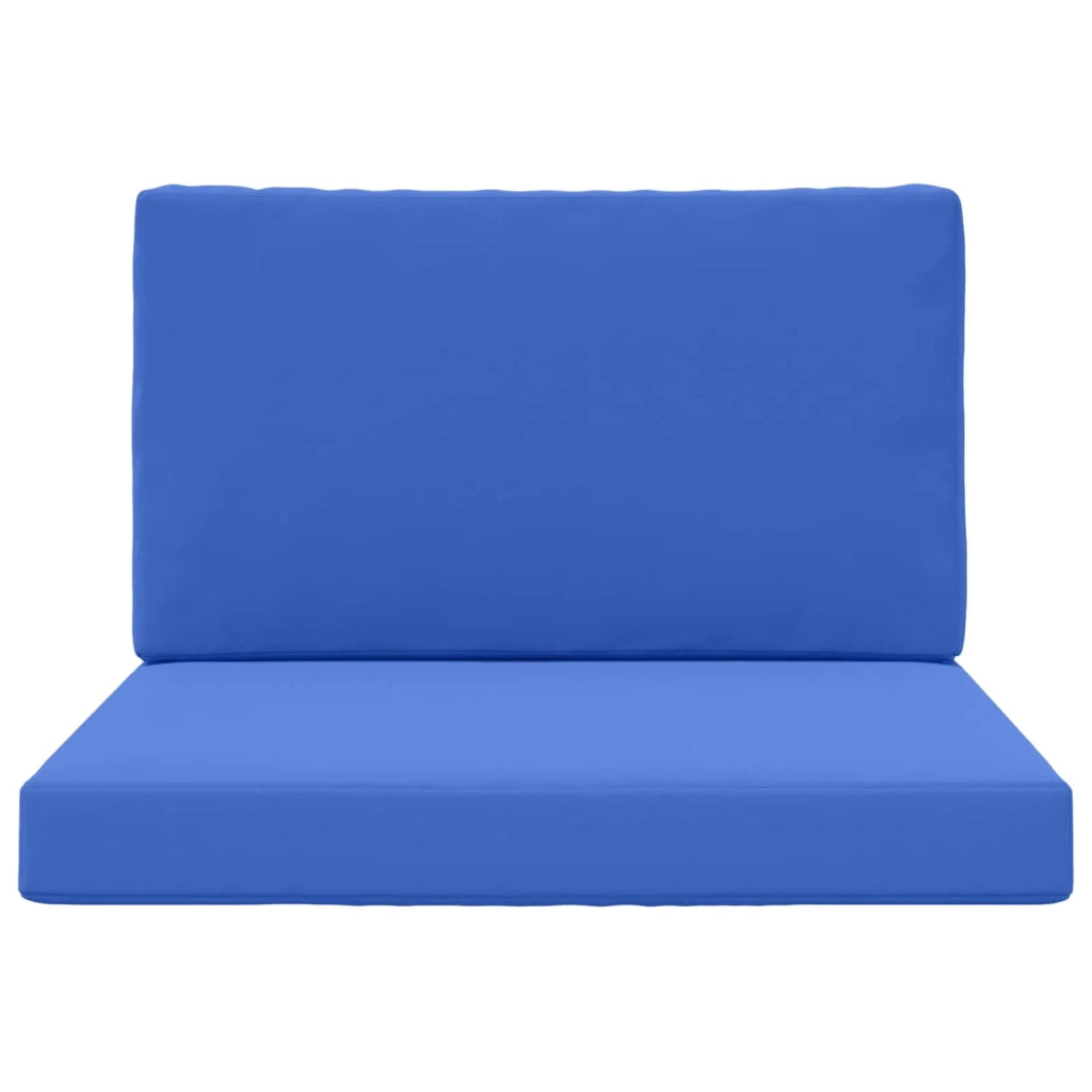 Cuscino per divano da esterno 2 pcs Blu Reale Poliestere