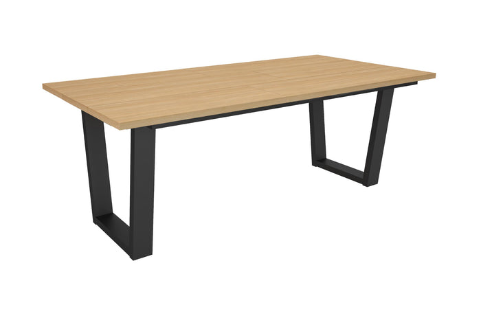 Tavolo da Pranzo, 194x90x74 cm, Per 10 persone, Tavolo Cucina, Rovere soft