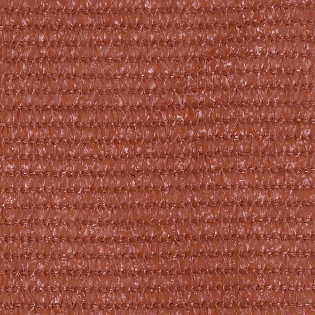 Schermo per balcone schermo per la privacy 75 x 600 cm HDPE terracotta 02_0010413