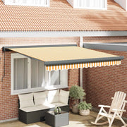 | Tenda retrattile | Blu e Bianco con Struttura Bianca 3 x 2,5 m 3154556