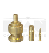 CONNETTORE ELAN BNC A CRIMPARE MCX HD DORATO 408060