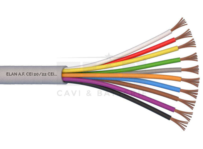 MATASSA CAVO ELAN SEGNALE CITOFONO FROR 10X0,50 NON SCHERMATO 071051 100MT