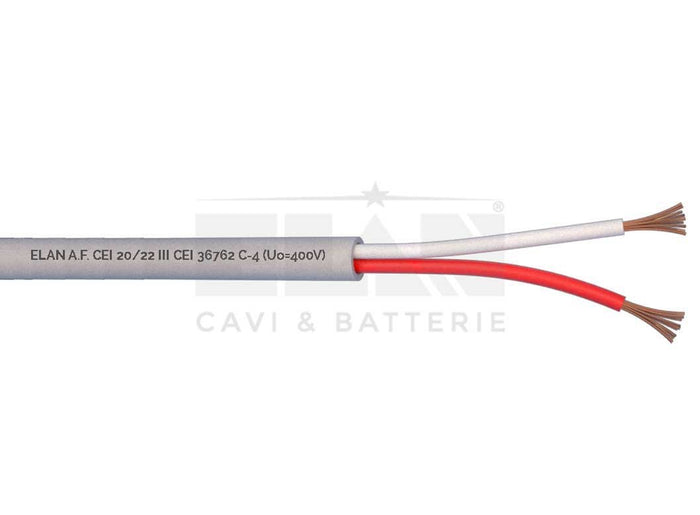 MATASSA CAVO ELAN SEGNALE CITOFONO FROR 2X0,50 NON SCHERMATO 070251 100MT BOBINA
