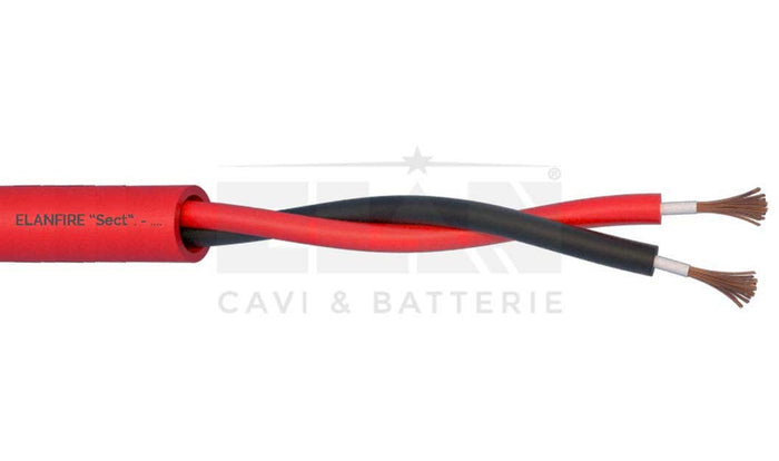 MATASSA CAVO ELAN ALLARME ANTINCENDIO ELANFIRE TW NON SCH. 2X1,50 272151R 100MT