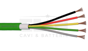 MATASSA CAVO ELAN AUTOMAZIONE CANCELLI 5X0,50 DOPPIA GUAINA 040551 100MT BOBINA