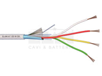 MATASSA CAVO ELAN ALLARME SCHERMATO 4X0,22 GUAINA IN PVC 020041 100MT BOBINA