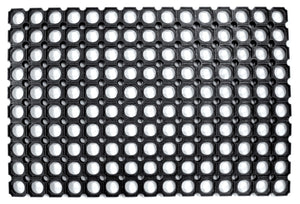 zerbino robustus componibile pvc nero 40x70 cm cod:ferx.37198
