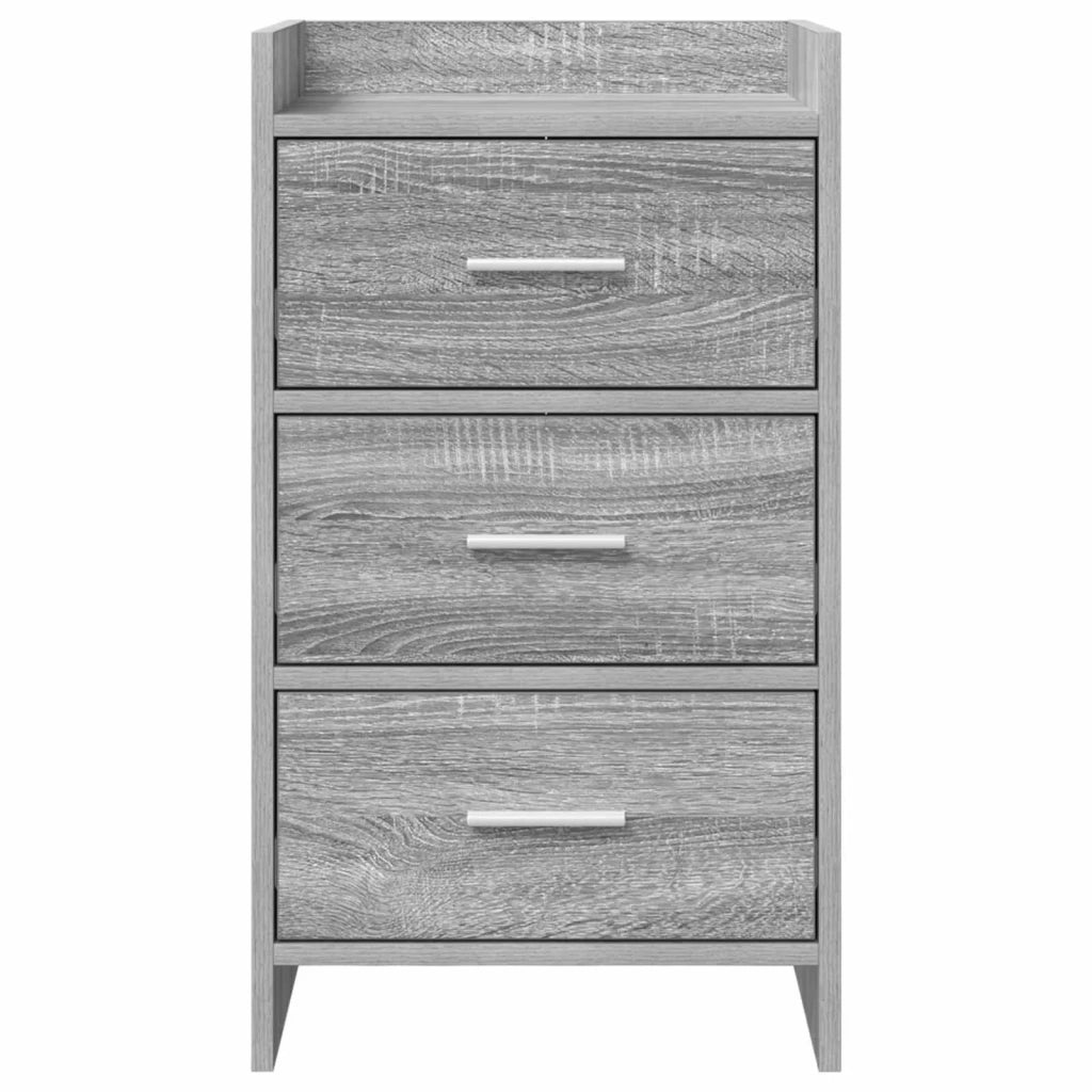 Comodini Sonoma grigio 40 x 36 x 70 cm Legno ingegnerizzato 8011032