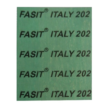 FOGLIO ESENTE AMIANTO FASIT 202- Sp. 1,8 mm  - 50x75 cm- MORGA- pezzi 1
