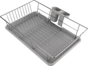Afdruiprek con cassa rimovibile - asciuga - acciaio galvanizzato - organizzatore della cucina