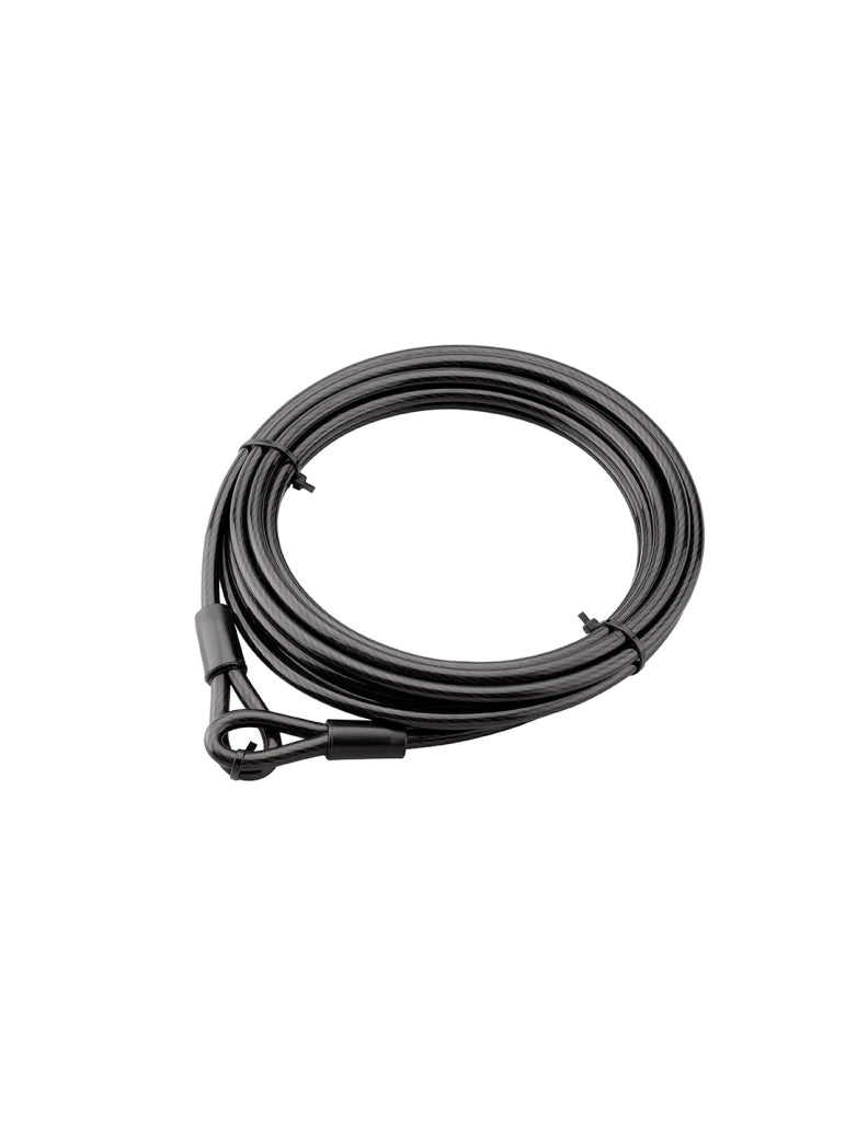 Cavo antifurto Twisty, bicicletta, casette da giardino, Ø 8, 6,00m, guaina in PVC, acciaio - THIRARD