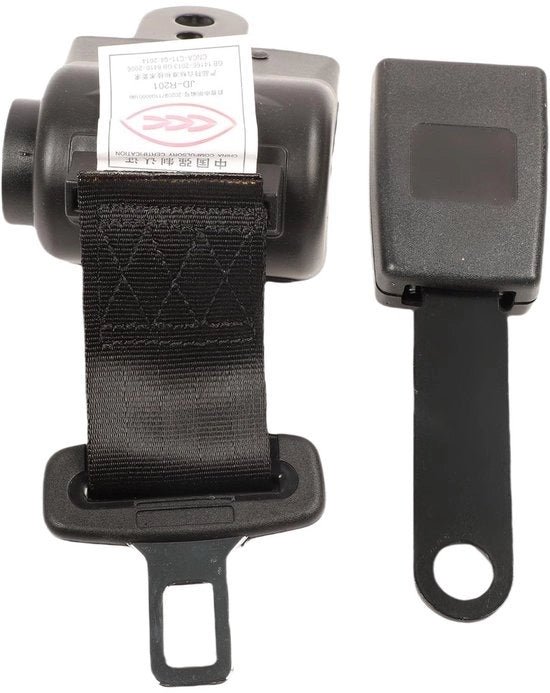 Cinturone di sicurezza per auto - Cinturone di sicurezza per animali domestici - Cinturone di sicurezza per seggiolino - Flessibilità di lunghezza fino a 104 cm - Materiale ABS duraturo - Cinturone di sedile