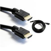 Trade Shop - Cavo Hdmi 4k 2k Ad Alta Velocita' Fullhd Hd 3d 1080p Blu-ray Gold 24k 3,0 Mt -
