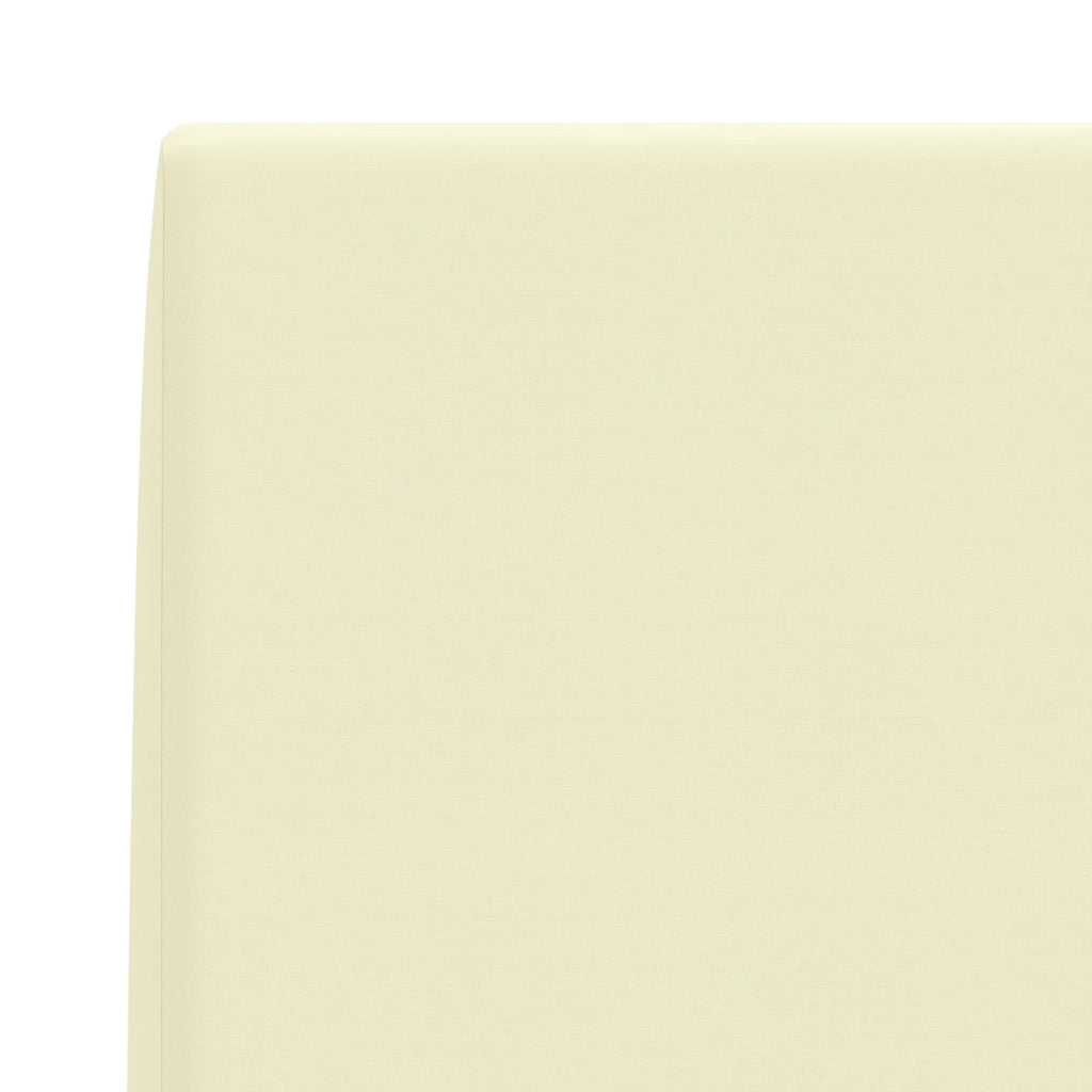 Cuscino schienale SOEST 100% Poliestere Crema 60 x 20 x 40 cm 946777