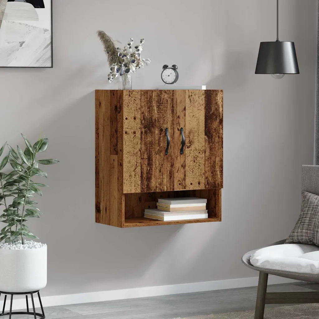 Mobiletto a muro Legno vecchio 60 x 31 x 70 cm 879537