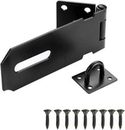 Chiusura a sicurezza per porte pesante e non rimovibile, set di chiusura a sicurezza per porte con bullone di sicurezza, chiusura a sicurezza per porte con viti per schiacciatoi per porte