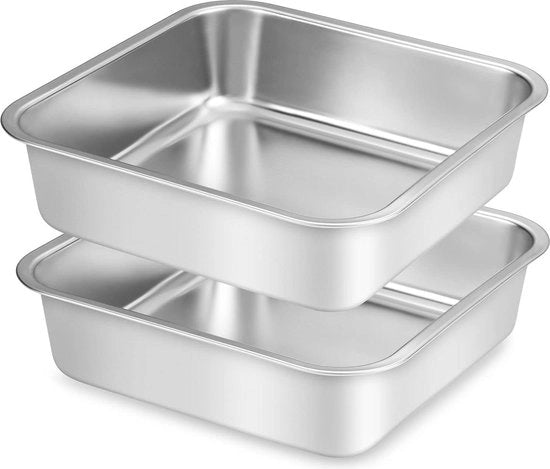 Polveriera per cani 16 litri in acciaio inossidabile - contenitore cibo e acqua - stazione alimentazione regolabile in altezza