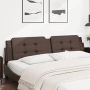 Cuscino Testiera Zadar Marrone 200 cm in Similpelle 374885