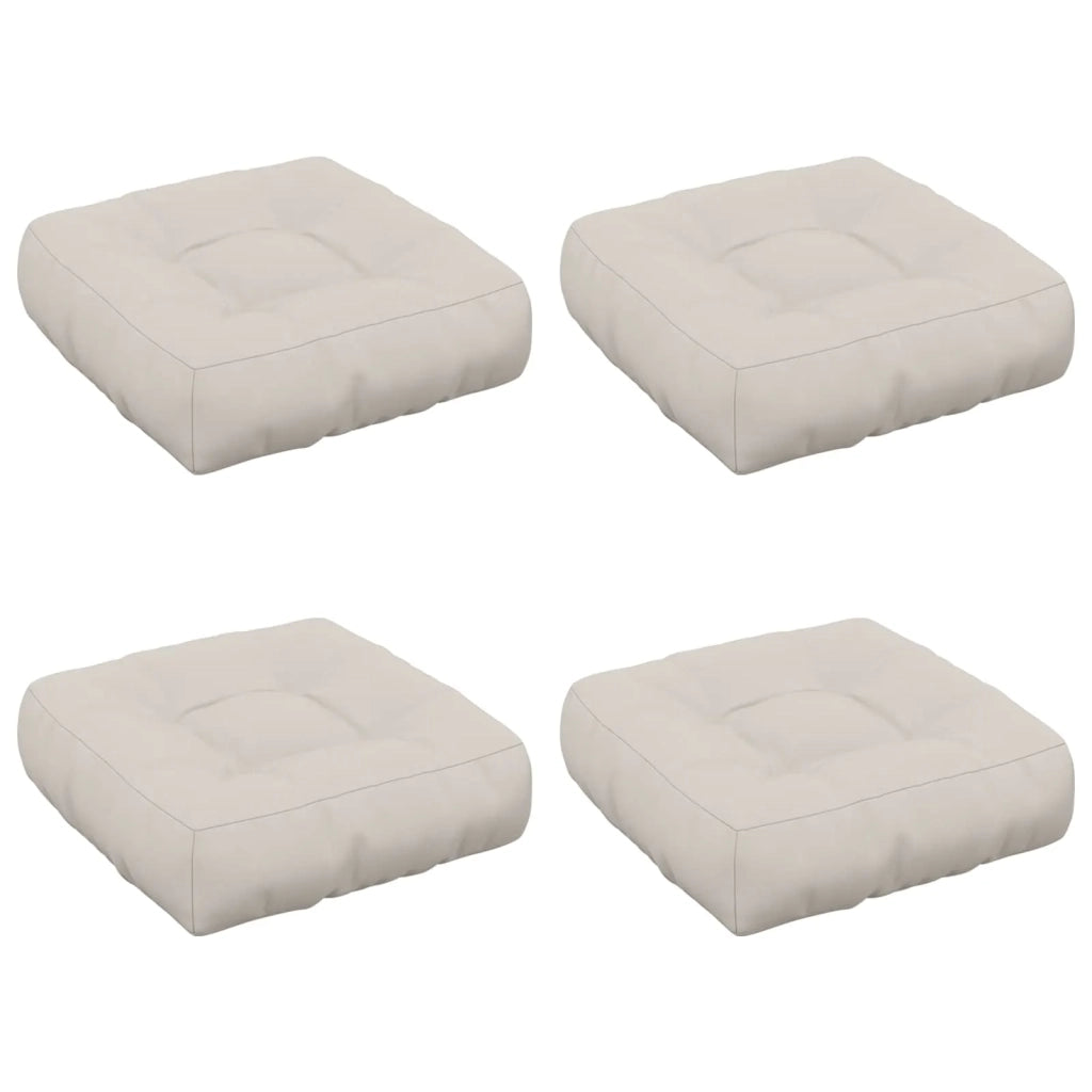 Cuscini per Sedia in 4 Pezzi VIANEN 4 pcs 100% Poliestere 953453
