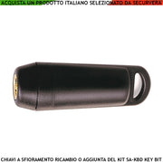 Chiave Elettronica Sfioramento Ricambio Amica Elisa Combivox Codici Sicurezza Personali 64 Bit C408 KeyBit Codice Univoco Denver su 3 Miliardi di Combinazioni Controllo Degli Comandi Eventi Eseguiti