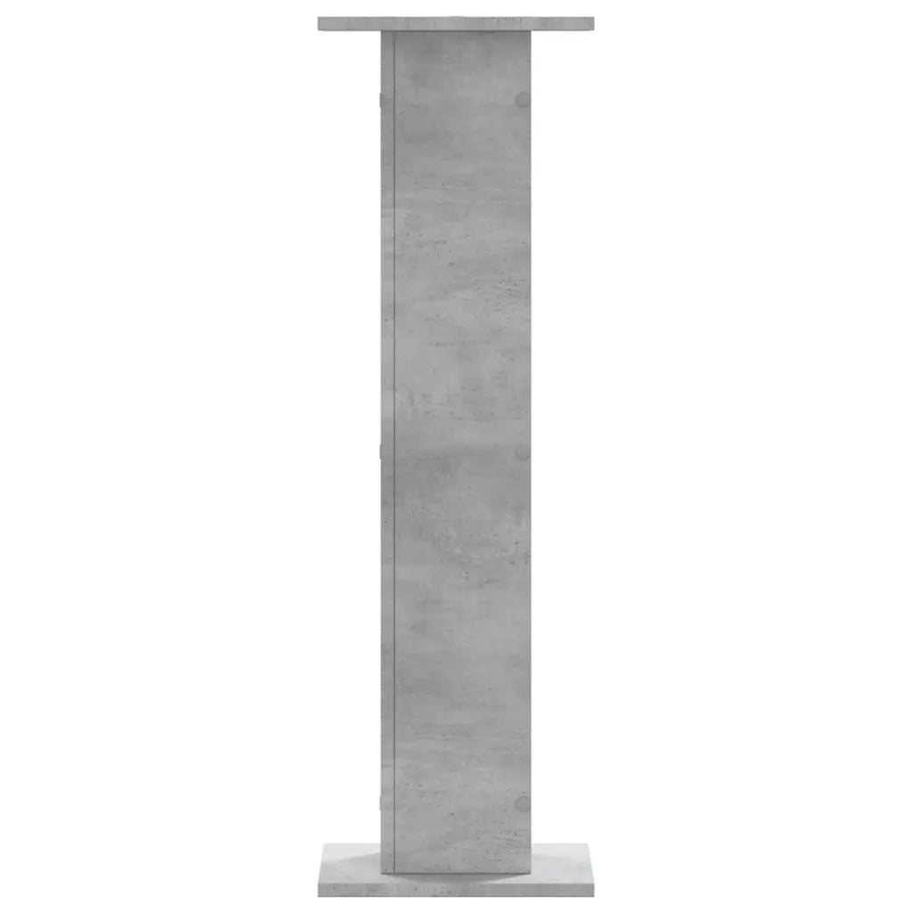 Supporti per piante | Sostegno per piante 2 pz Grigio Cemento 30x30x95 cm Truciolato