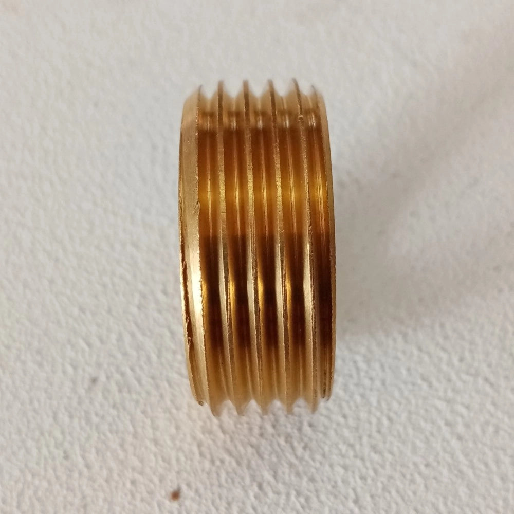 Ghiera riduzione da 1/2 x 3/8 ad anello in ottone giallo