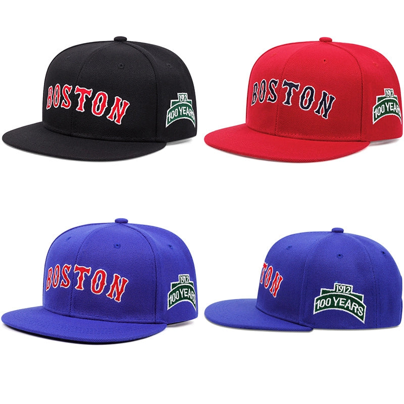 Cappellino da baseball rosso BOSTON