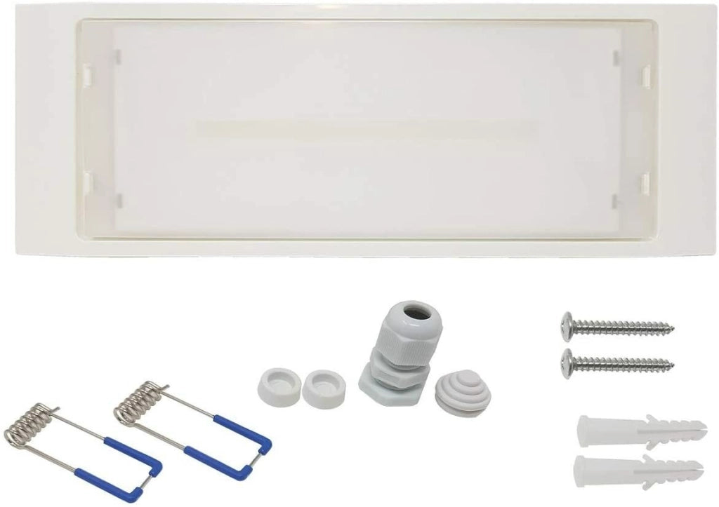 Lampada di Emergenza a led Slim ad Per Incasso Luce Fredda 6500K IP20 4W 270LM