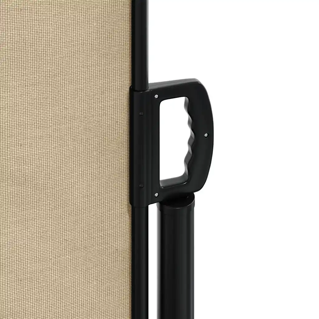 Tenda da Sole Laterale Retrattile Beige 180x300 cm 4004345