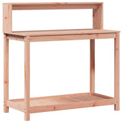 Tavolo Invaso con Ripiani 108x50x109,5cm Legno Massello Douglas CFW9247259