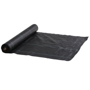 Telo per Pacciamatura 100x2 m Traspirante e Anti-UV in Polipropilene Nero