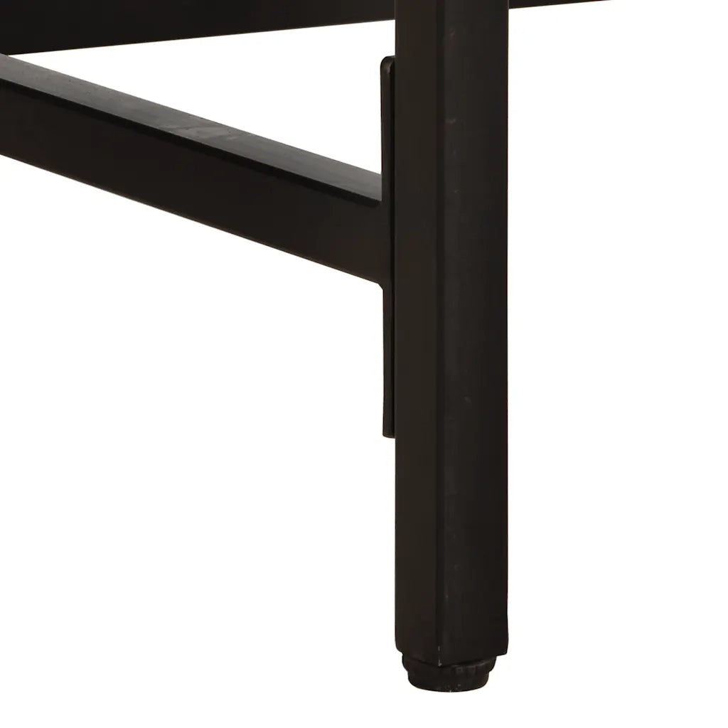 vidaXL Tavolo da Pranzo 180x90x75 cm in Legno Massello di Mango Grezzo
