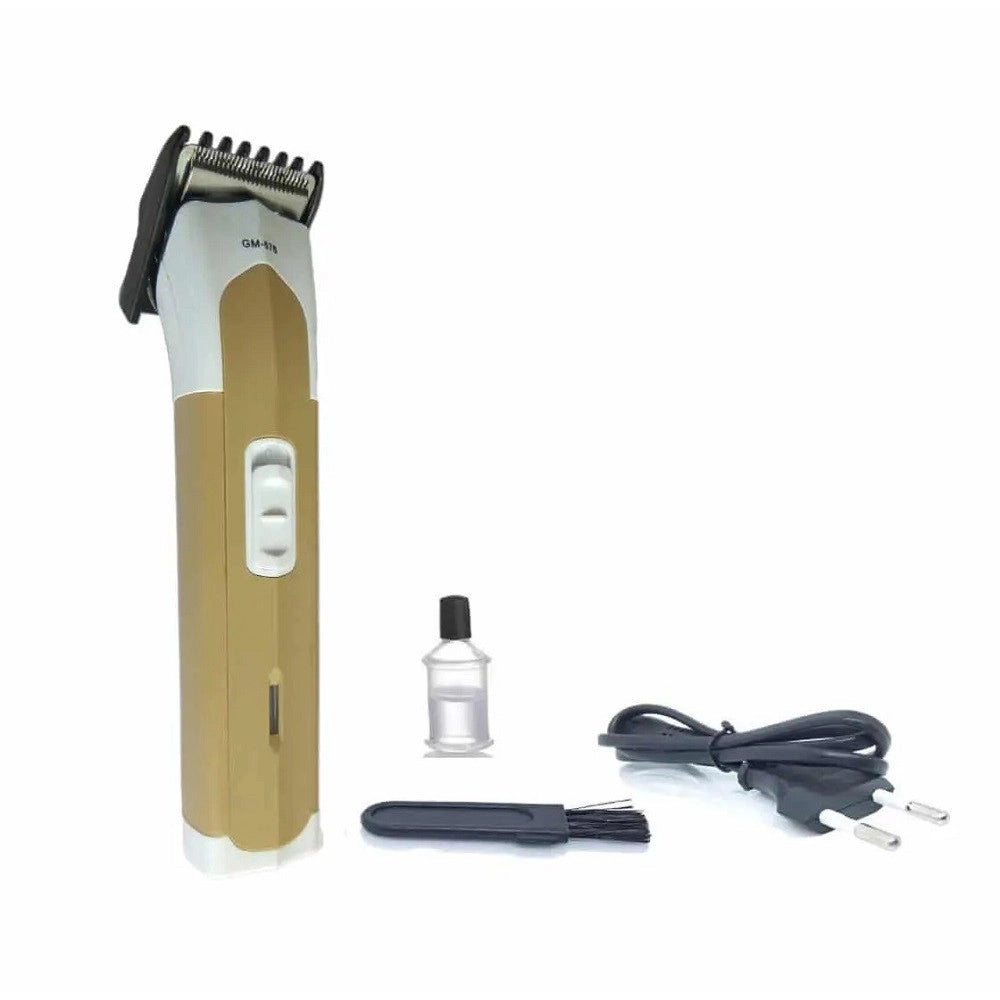 Trade Shop - Tagliacapelli Barba Trimmer Elettrico Ricaricabile Professionale Gm676 A Batteria -