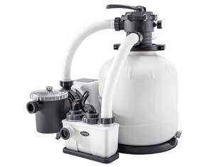 POMPA A SABBIA COMBO SISTEMA E.C.O. PER PISCINE FINO A 56.800 LITRI  peso kg. 29,80 (26680)    INTEX
