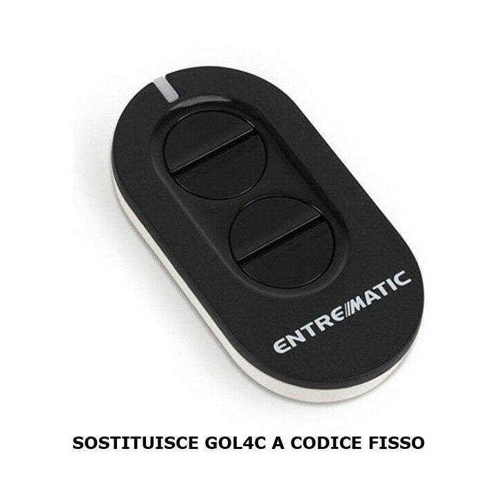 TRASMETTITORE 4 FUNZIONI NERO TASTI BIANCHI DITEC ZEN4C AUTOMAZIONE AUTOMATISMI