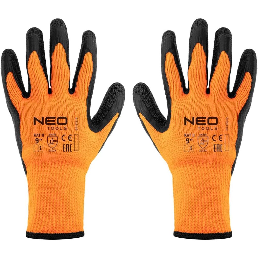 Topex 97-612-10 gianti da lavoro isolati pliestere spalmato con l