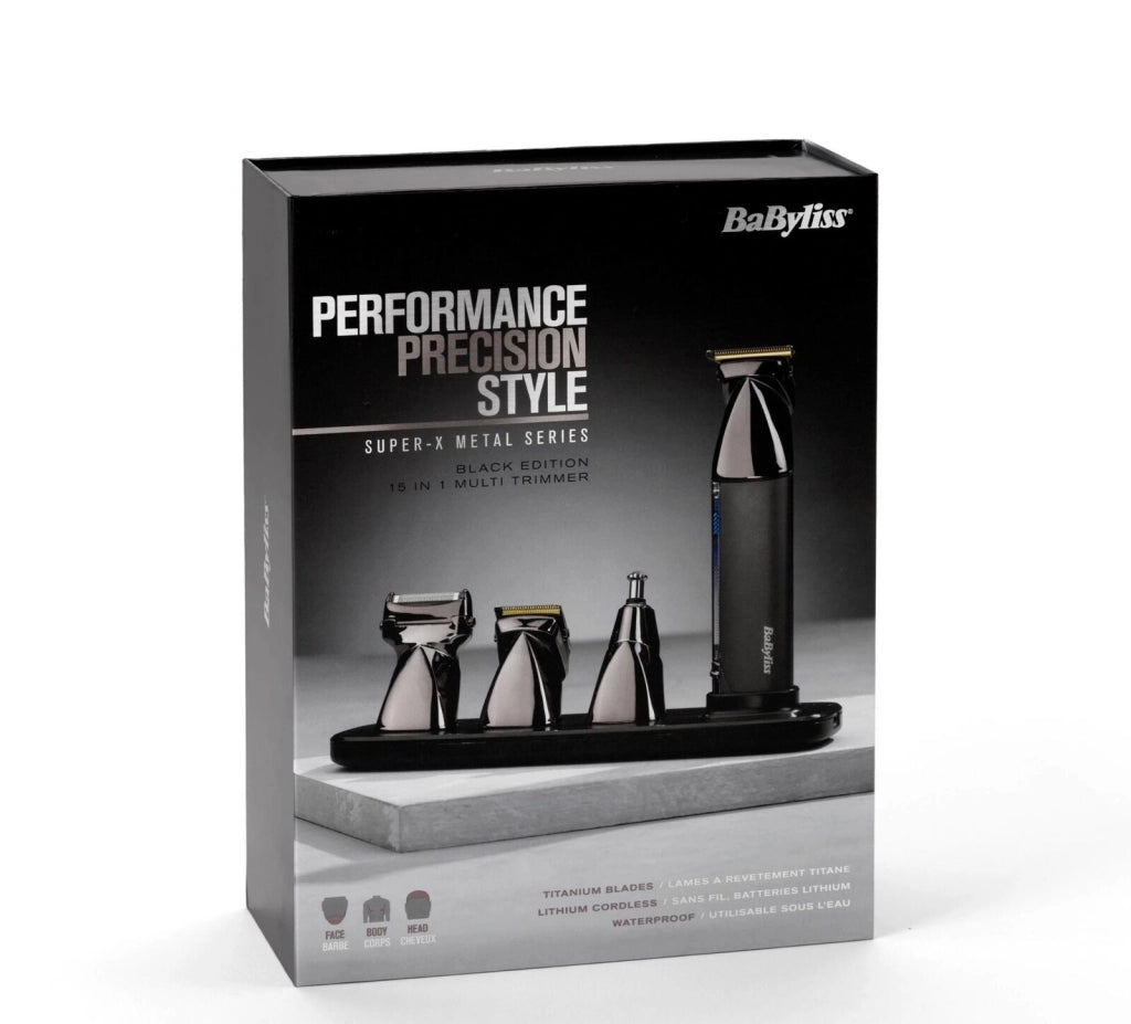 BaByliss MT991E tagliacapelli Nero Ioni di Litio